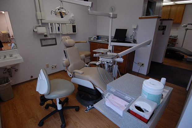 Inside the procedure area